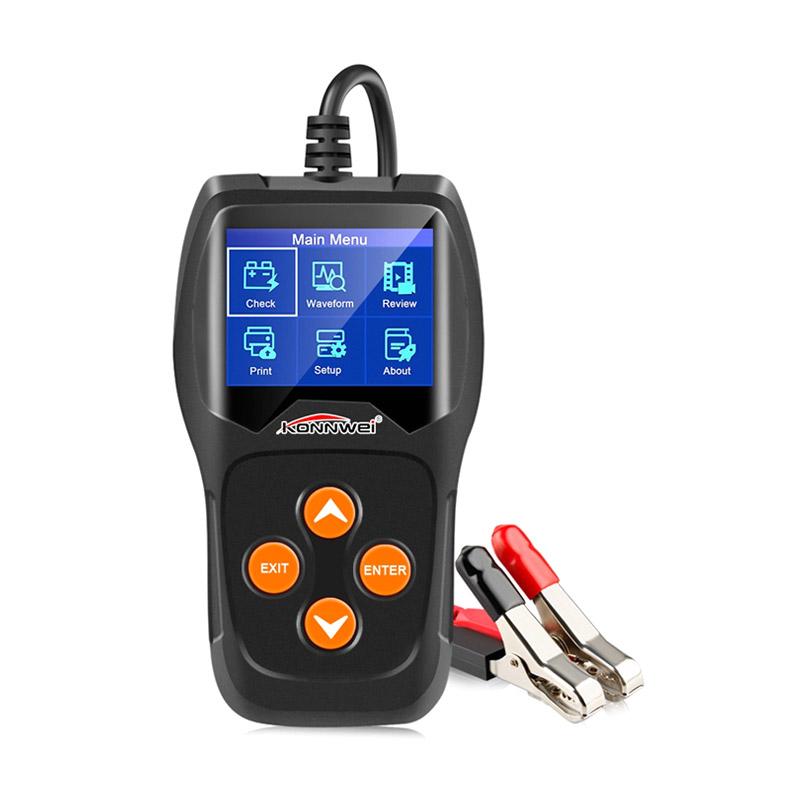Jual Konnwei Kw600 12v Car Battery Tester 100 To 2000cca 12 Volt