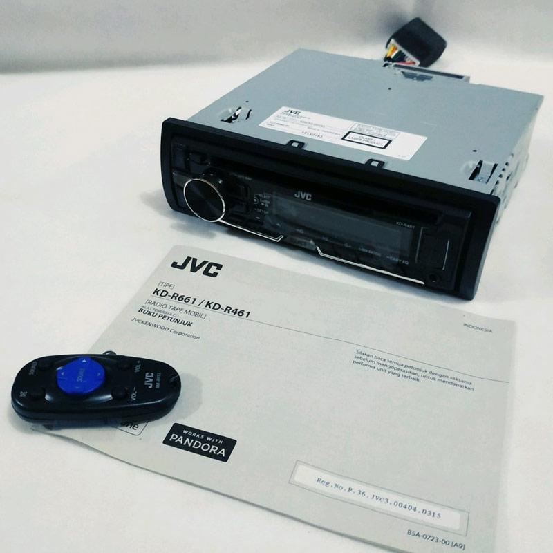 Jual Jvc Kd R461 Singledin Head Unit Audio Mobil Murah Februari