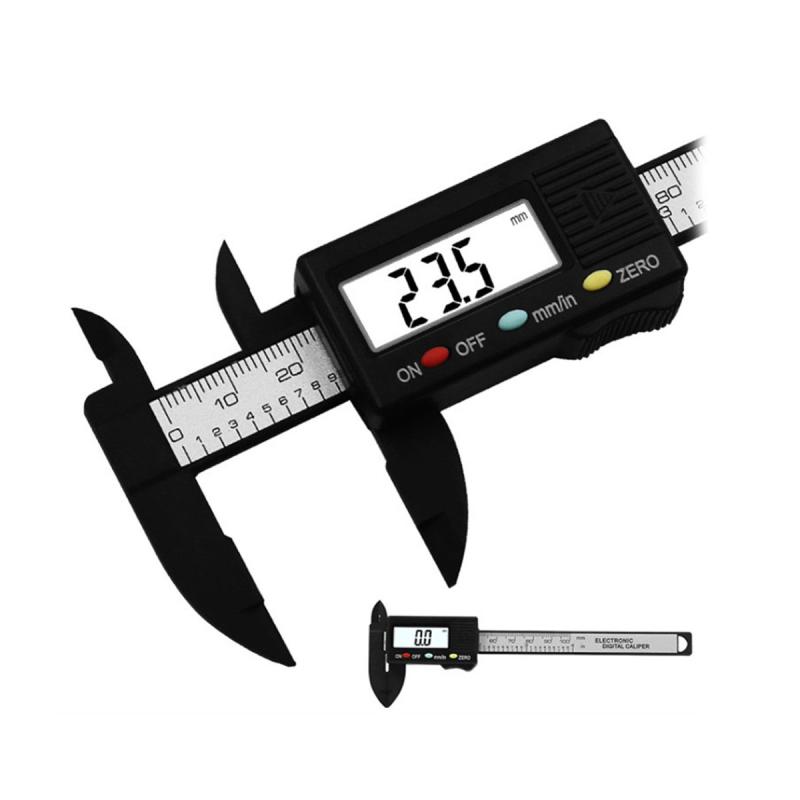 plastic calipers measuring