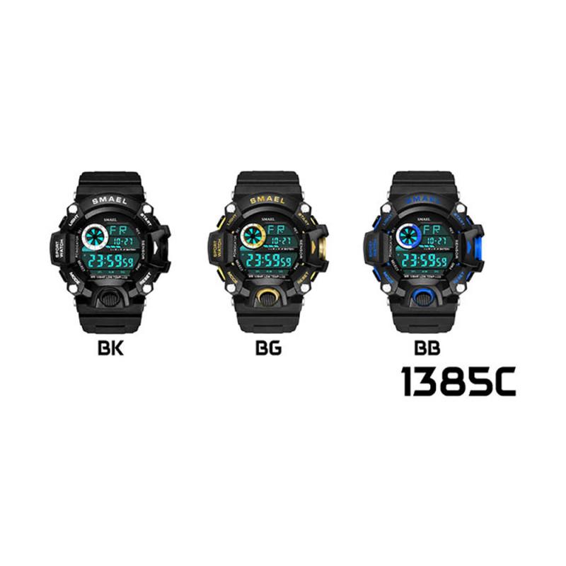 Promo SMAEL LED Sport Jam Tangan Pria 1385C Original Water