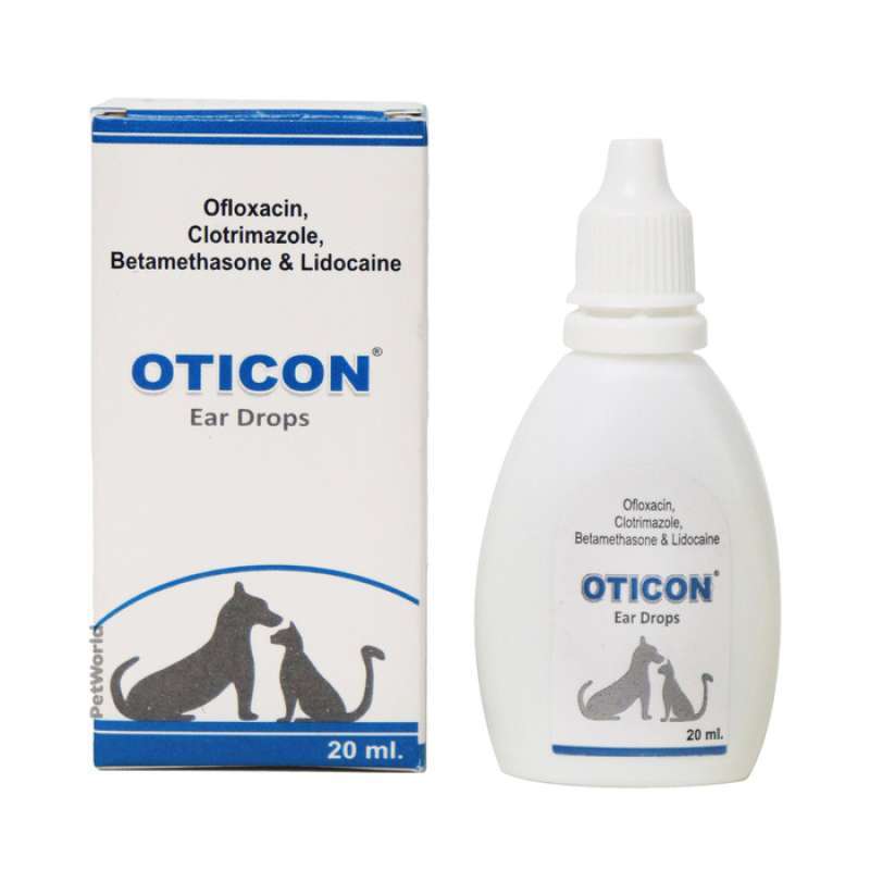 Oticon Ear Drops Pembersih Obat Tetes Telinga Kuping Anjing Kucing