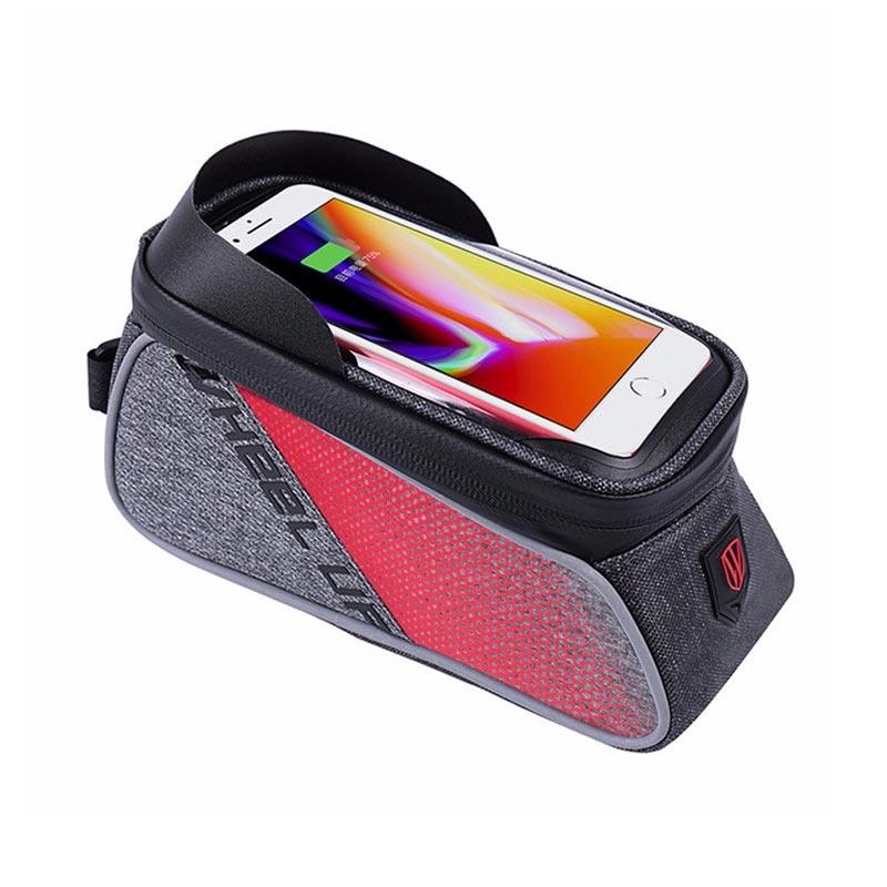 Jual Wheel Up Touch Screen Front Top Tube Bicycle Bags Rainproof