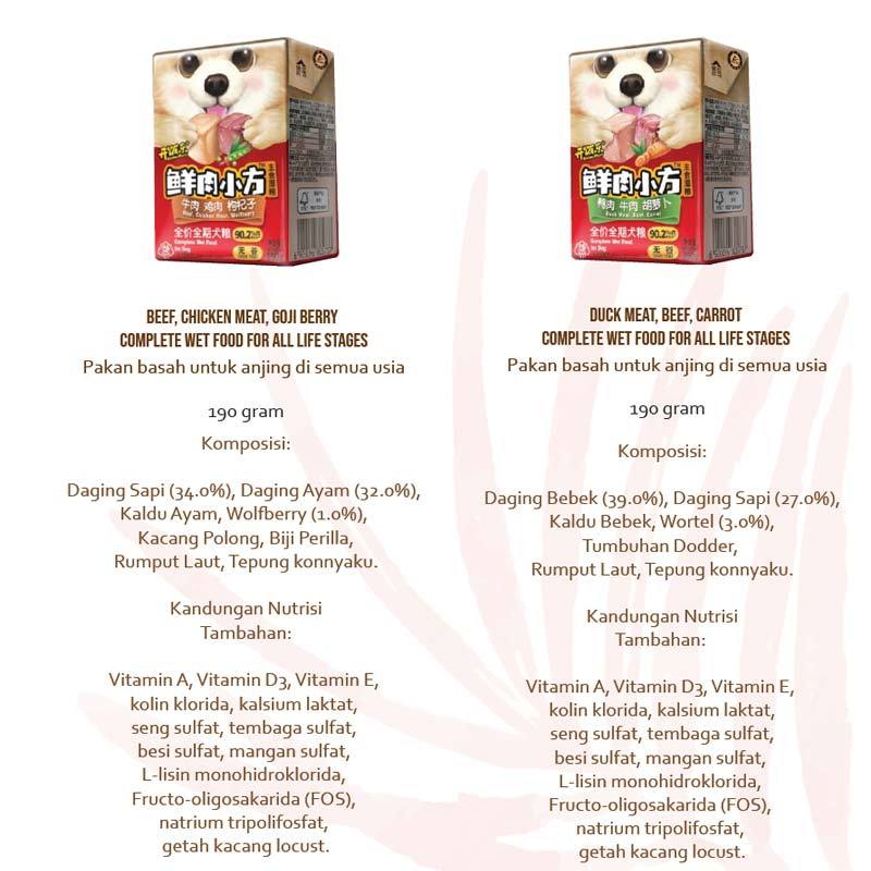 Jual Kitchen Flavor Chicken Salmon Pumpkin Puppy Wetfood 190gr
