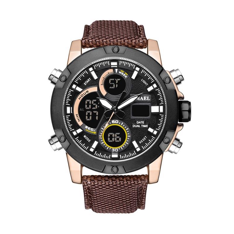 Promo Smael Analog Chronograph Sport Jam Tangan Pria 1325 Original Black Rosegold Diskon 4 Di Seller Smael Petemon Kota Surabaya Blibli