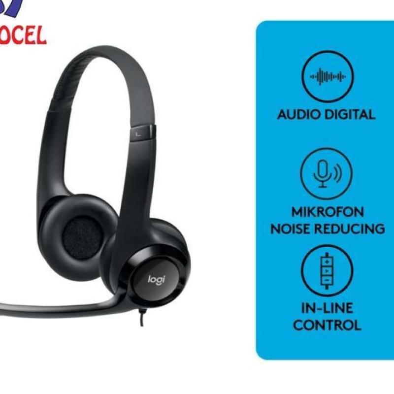 Jual Logitech H390 USB Dan Type C Headset Earphone Headphone Mic
