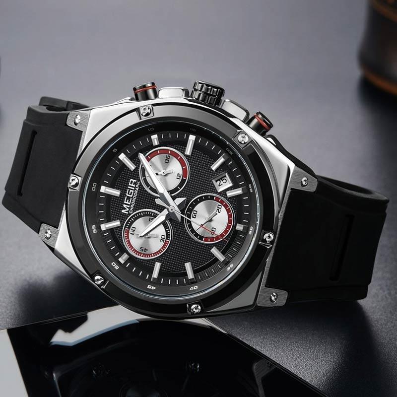 Jual Megir Analog Crono Aktif Keren Jam Tangan Pria Original Mn2073 Online Desember 2020 Blibli