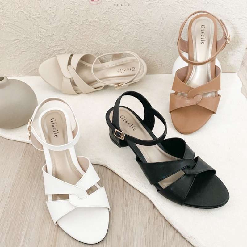 Sepatu sandal heels wanita clearance