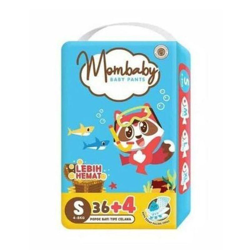 Jual Mombaby Pants Popok Bayi Size S 36 4 Pcs Murah Maret 2020