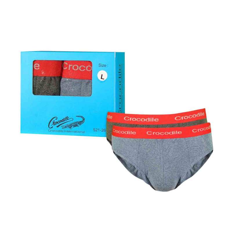 Crocodile Underwear Briefs Celana Dalam Pria Multicolor 521 263 2 pcs