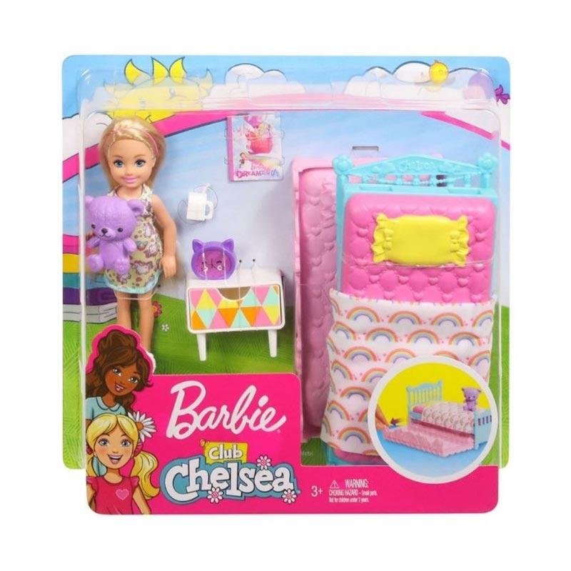 Jual Barbie Chelsea Doll Bedtime Accessories Mainan Boneka Anak Perempuan Online September 2020 Blibli Com