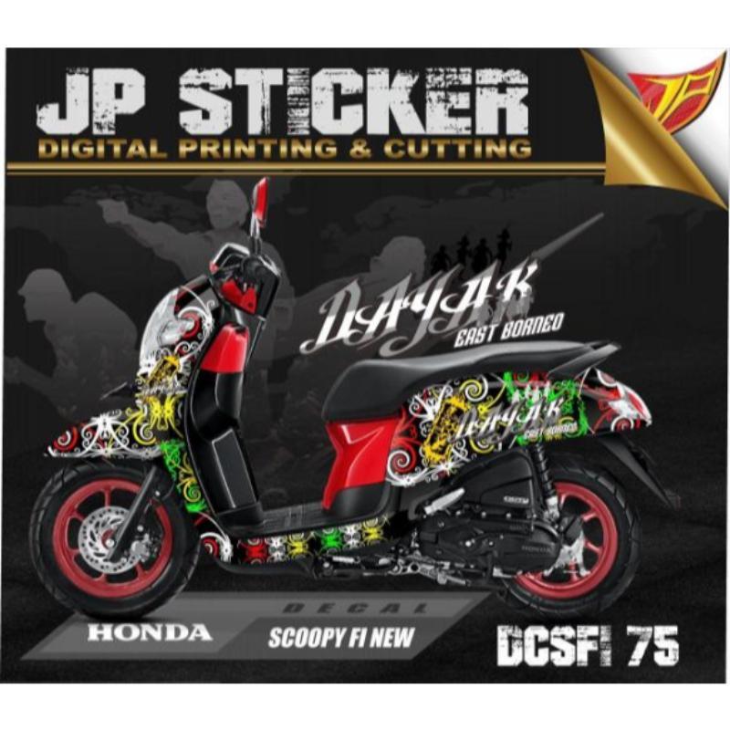 Jual Jp Sticker Decal Scoopy Fi New Desain 075 Online Juli 2020 Blibli Com