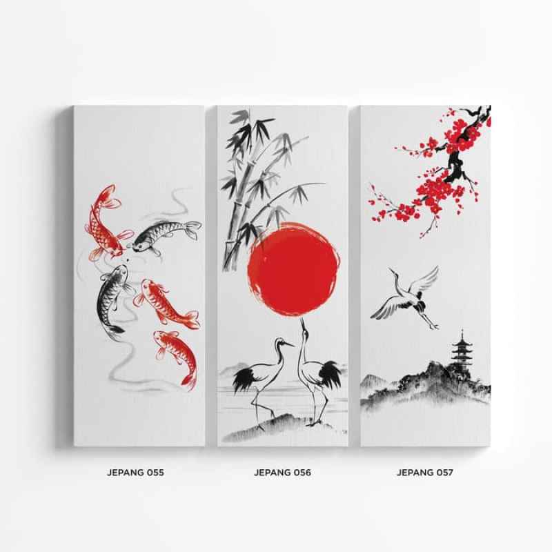 Jual Tolkien Lukisan Jepang Dekorasi Dinding 20 X 50 Cm Terbaru Juni 2021 Blibli