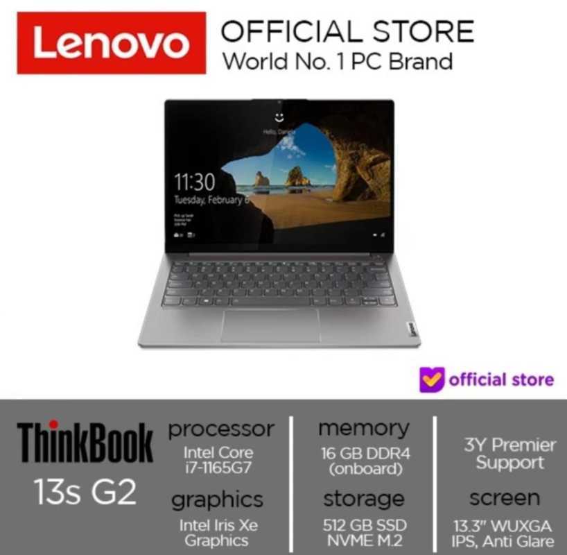 Lenovo ThinkBook 14 Intel Core i7-1165G7/16GB/512GB SSD/14