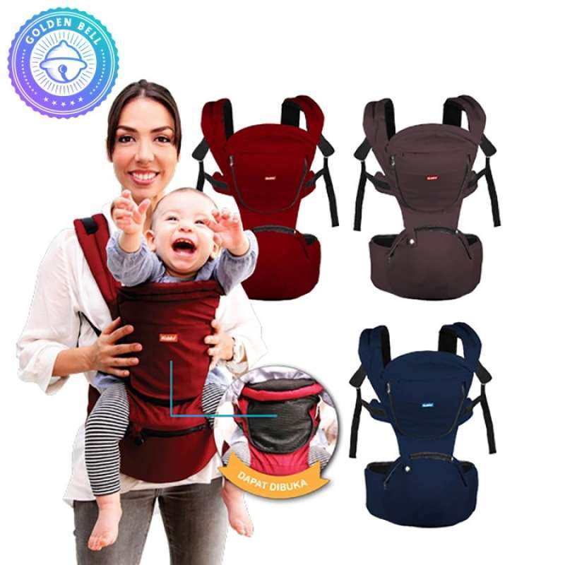 Gendongan Bayi Kiddy Hiprest Baby Carrier 2 in 1 GB036
