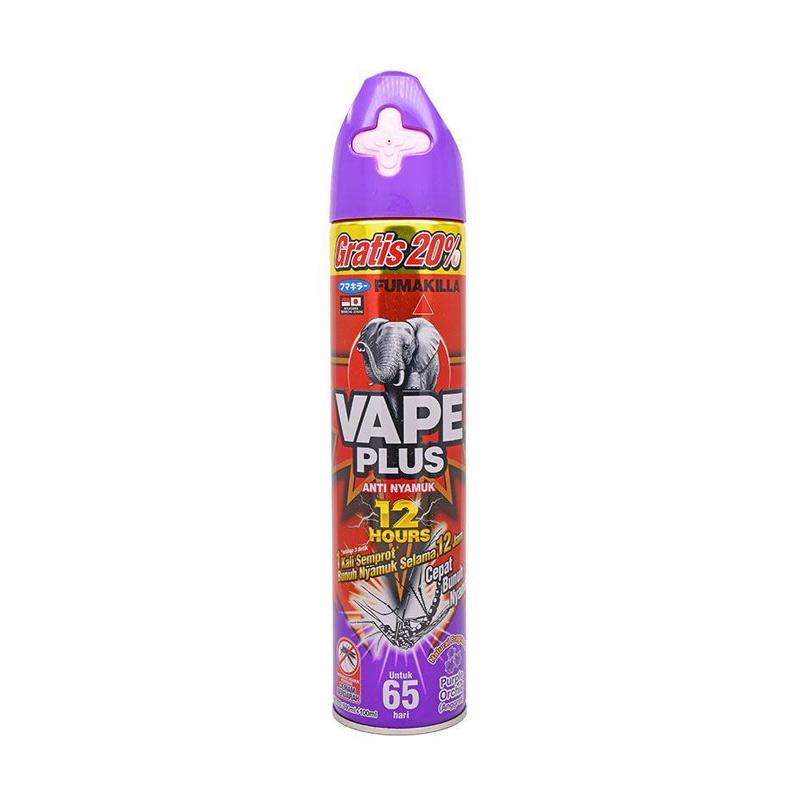 Jual Vape Aerosol Plus Orchid Cairan Pembasmi Nyamuk Serangga Purple 500 Ml Kemasan Botol Murah September 2020 Blibli Com