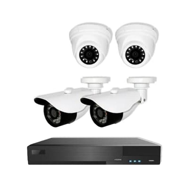 Jual Others DVR Full HD 4 Channel Paket CCTV 4 Kamera di Seller