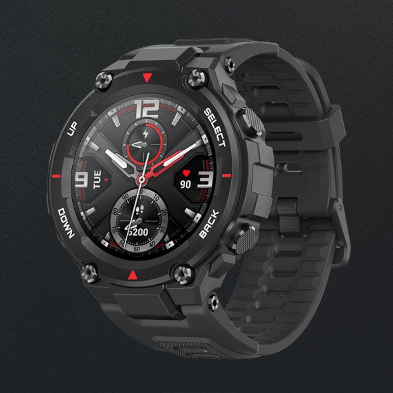 Jual Amazfit T Rex Smartwatch Hitam di Seller Mitimes