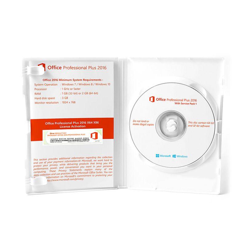 Jual Microsoft Office 2016 Pro Professional Plus Original Lisensi Coa With Dvd Box Online Agustus 2020 Blibli Com