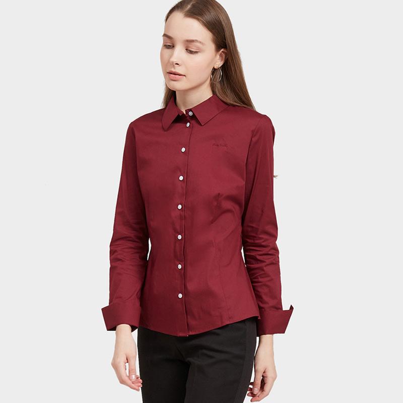 Jual Pierre Cardin Basic Kemeja Wanita Red Online Desember 2020 Blibli