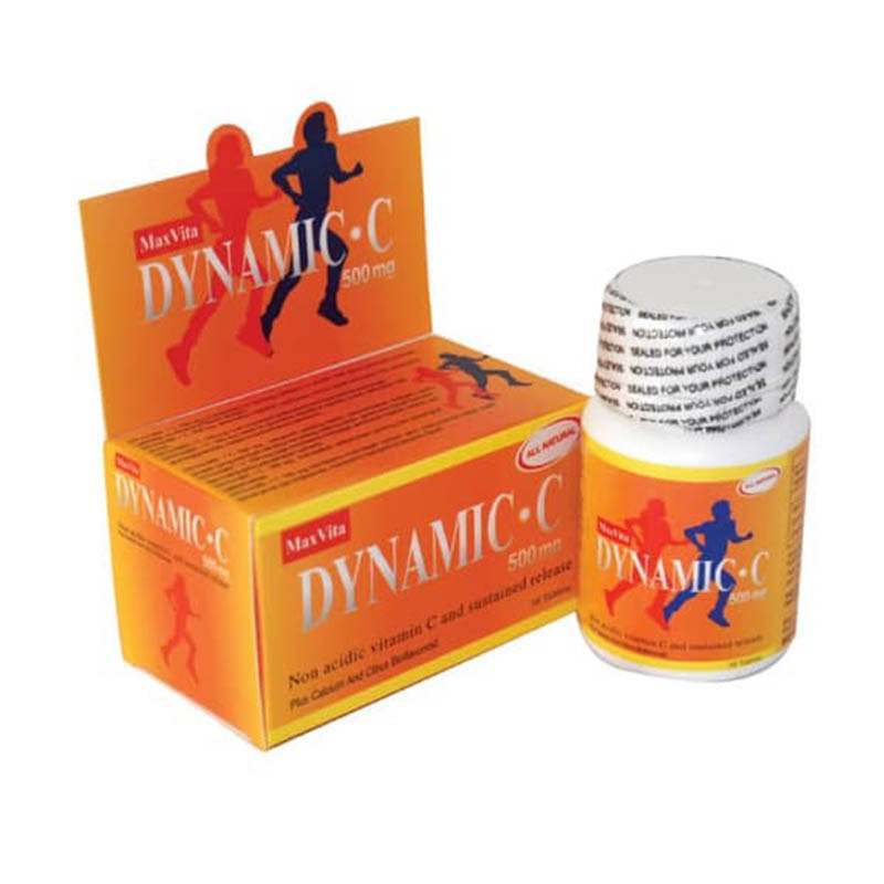 Jual Dynamic C 500 Mg Vitamin C Antioksidan Multivitamin 30 Tablet Online November 2020 Blibli