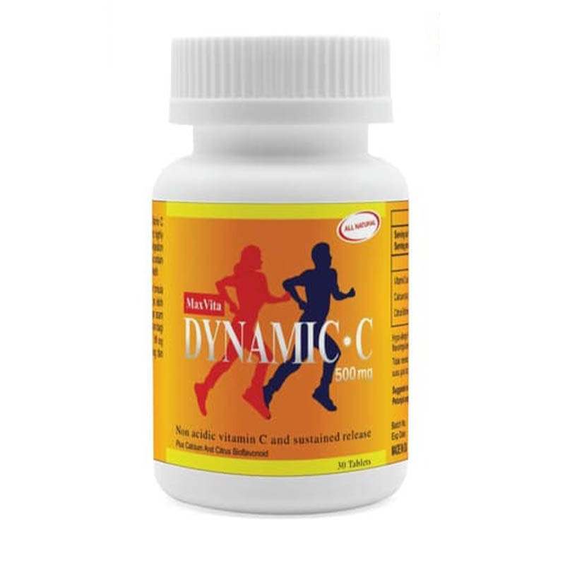 Jual Dynamic C 500 Mg Vitamin C Antioksidan Multivitamin 30 Tablet Online November 2020 Blibli