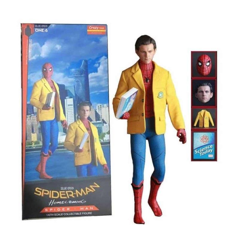 Jual Oem P527 Crazy Toys Spider Man Homecoming Deluxe Ver Action Figure Online Maret 2021 Blibli And i want the follow rhyme sequience ab, bc, ac, cd, bd, de, ce, fg, h! oem p527 crazy toys spider man homecoming deluxe ver action figure