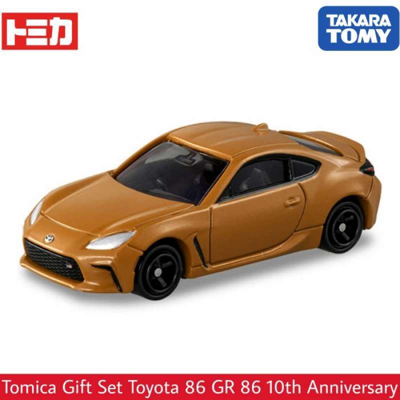 Voiture Miniature Tomica Toyota 86/GR86 10ème Anniversaire - Blanc, échelle 1/60, Neuve !