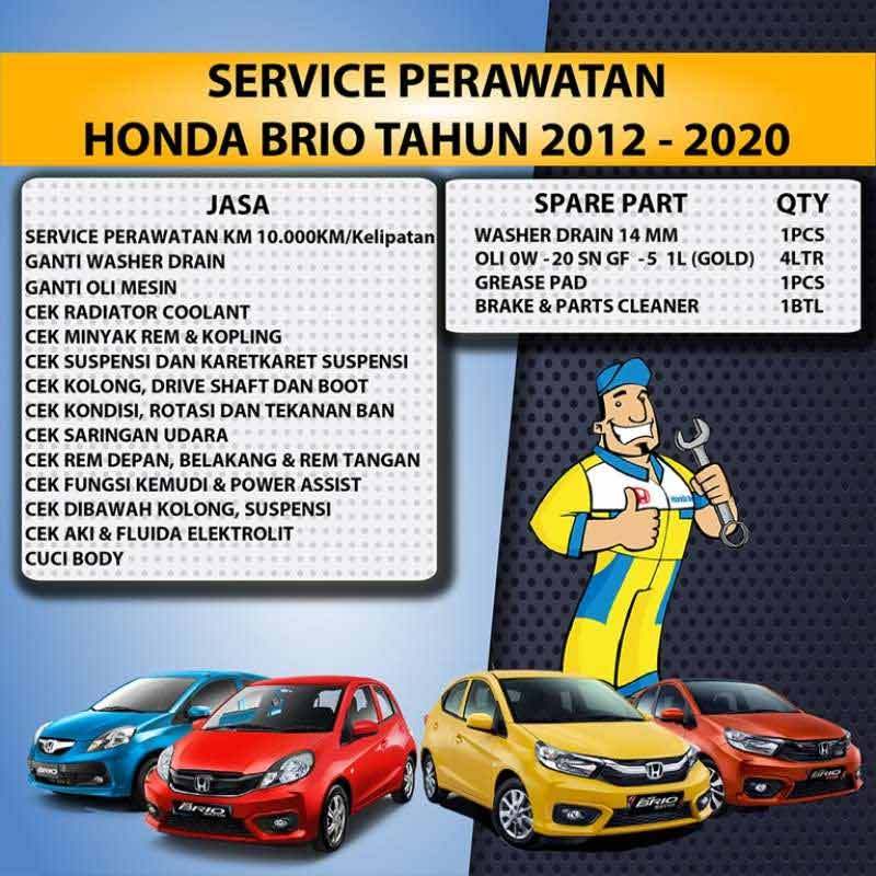 Jual Honda Jasa Service Perawatan Mobil For Honda Brio At Cvt Mt 2012 2020 Online Februari 2021 Blibli