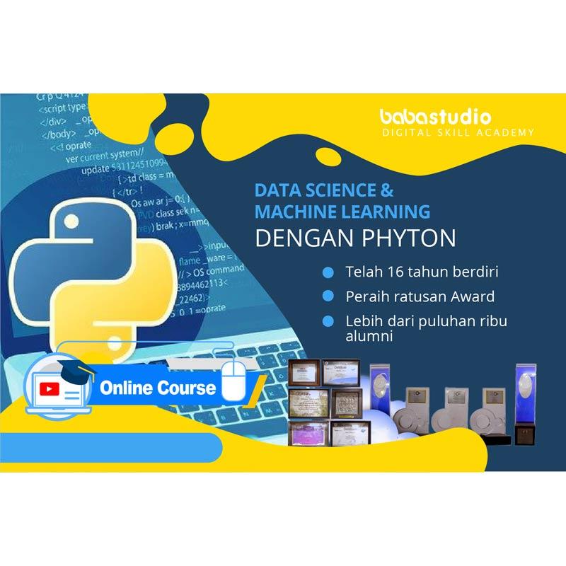 Jual Baba Studio Kursus Online Data Science Machine Learning