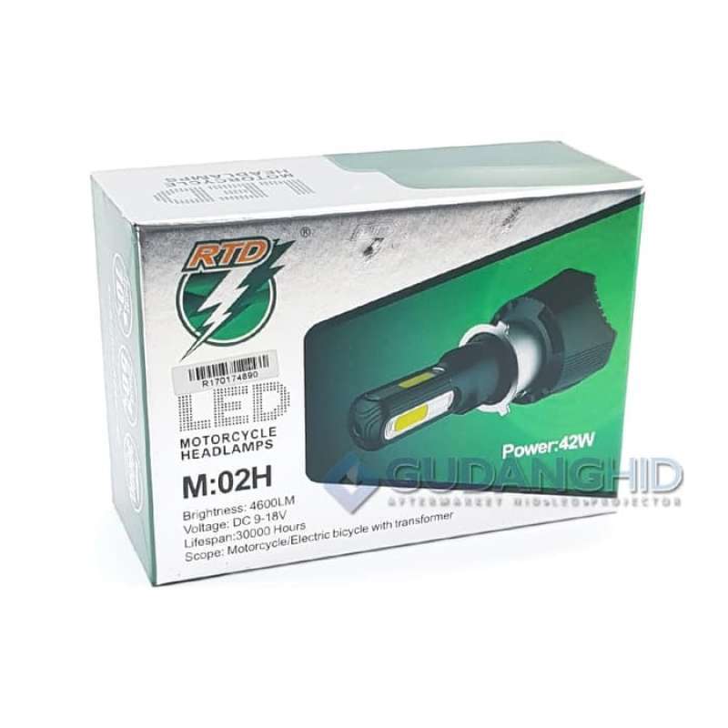 Jual Lampu Led Motor 4 Sisi Ac Dc H6 42w Rtd 6 Sisi Kalah Terang Rtd M02h Murah Mei 2021 Blibli