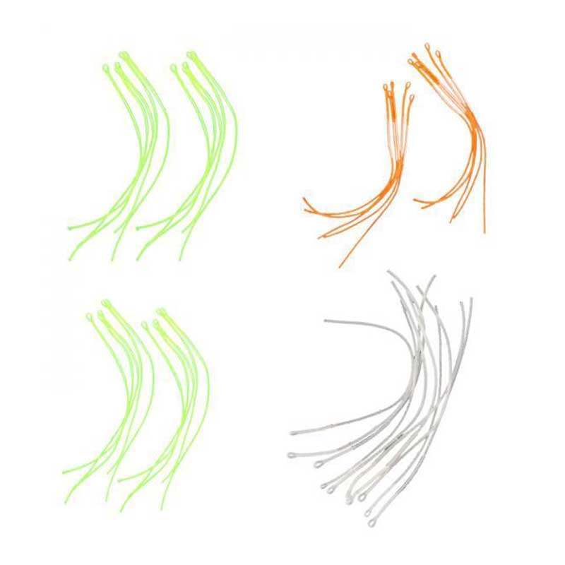 40Pcs 30lb 50lb Braided Loop Fly Line Connectors Fly Fishing Leader Loops 