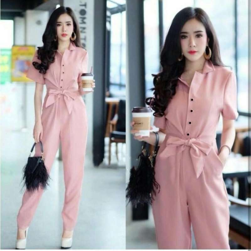 Jual baju jumpsuit top