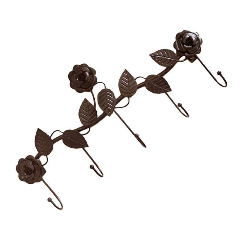 Jual Oem Rose Wall Hook Clothes Hanger Leaf Storage Rack Elegant Bedroom Decorative Murah April 2020 Blibli Com