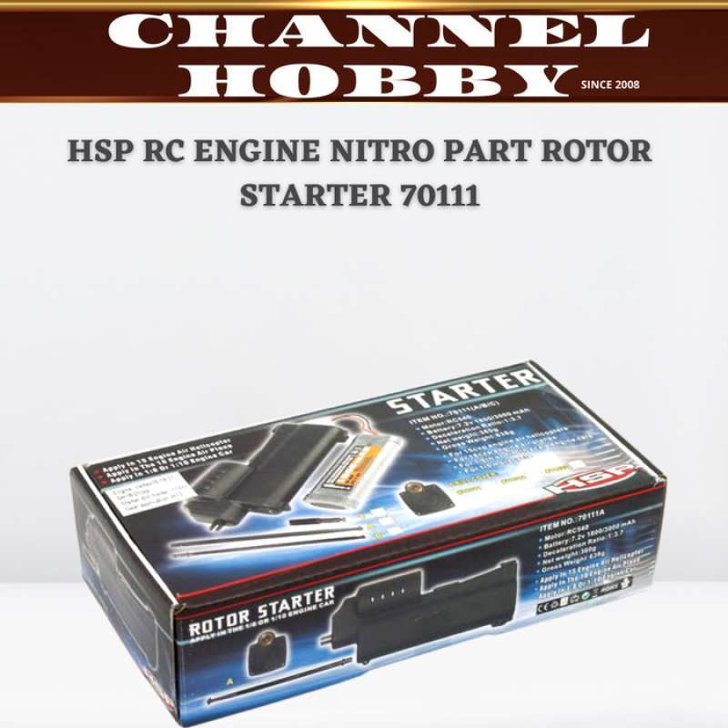 Rotor starter rc outlet