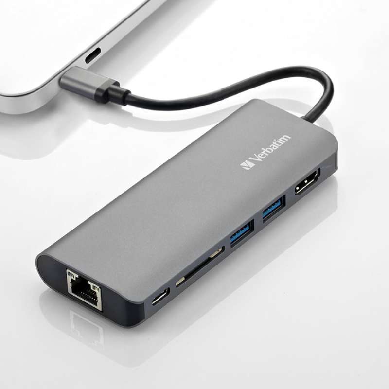 Jual Verbatim Type C Hub With C Charge Online Mei 2020 Blibli Com
