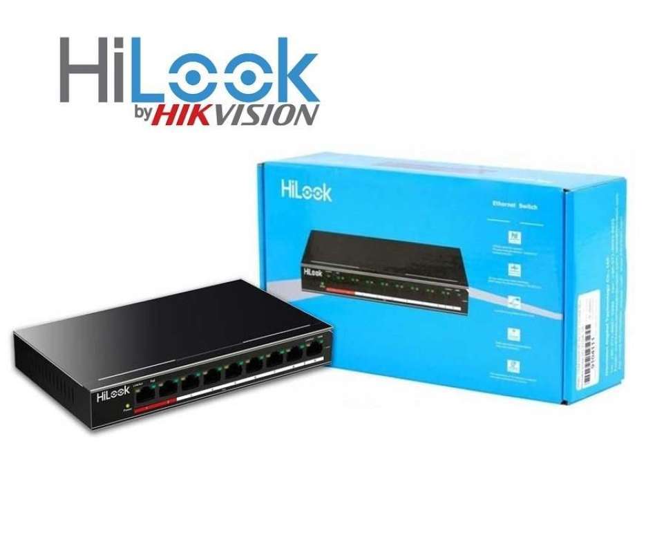 Jual Poe Switch Hilook Ns-0109p-60(b) 8 Port 60W Di Seller Hikvision -  Total Secure Solution - Kota Medan | Blibli