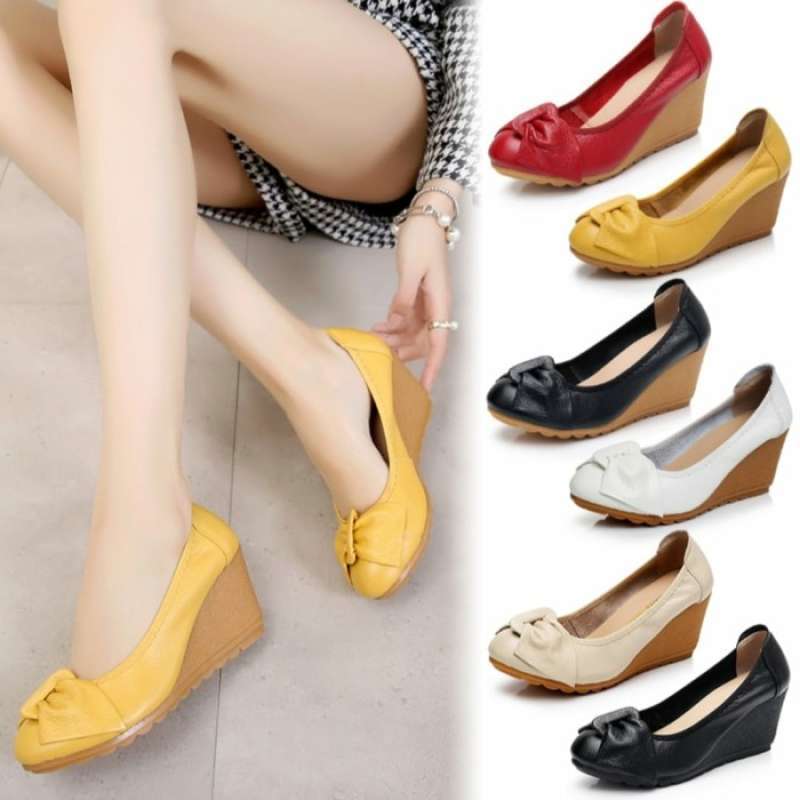 sepatu wedges clarks