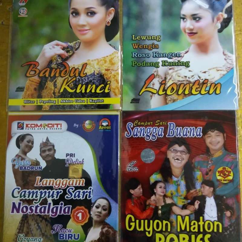Promo VCD Original LANGGAM CAMPUR SARI . SANGGA BUANA . 1 PAKET 4 JUDUL . Diskon 60% di Seller BSB MUSIC - Kota Jakarta Barat, DKI Jakarta | Blibli