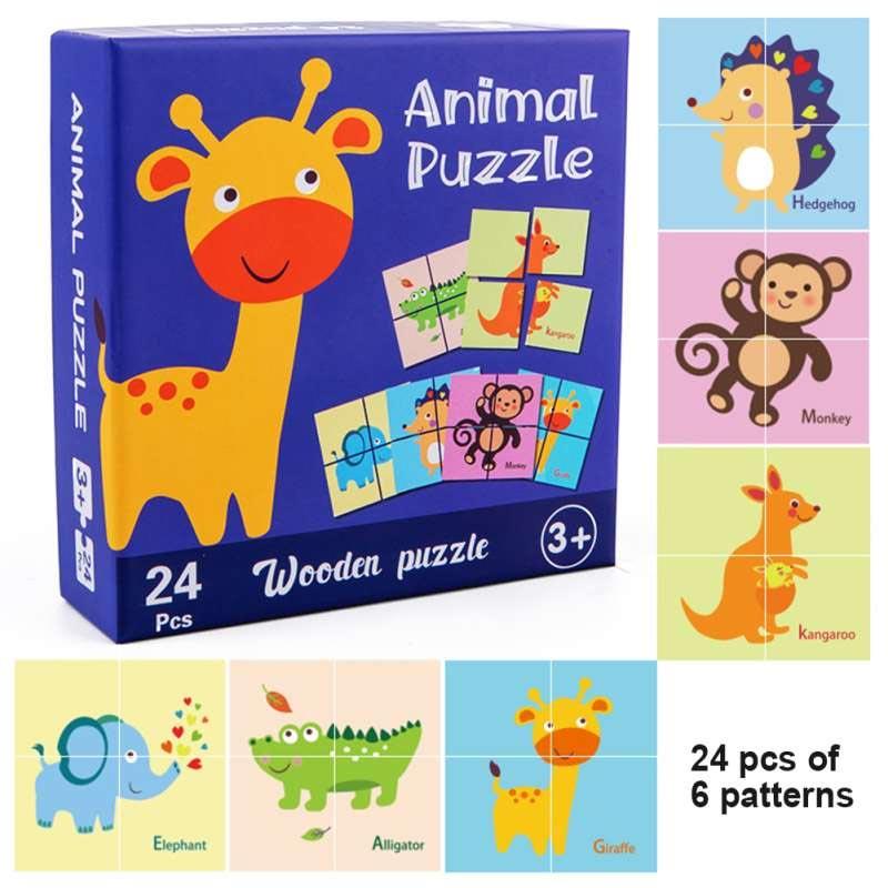 kids wooden jigsaw