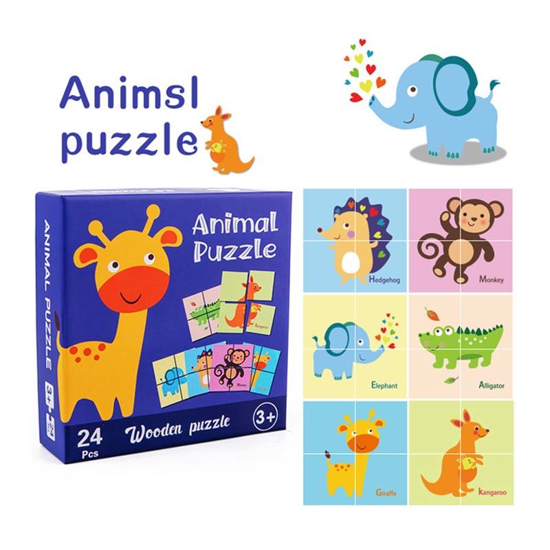 kids wooden jigsaw