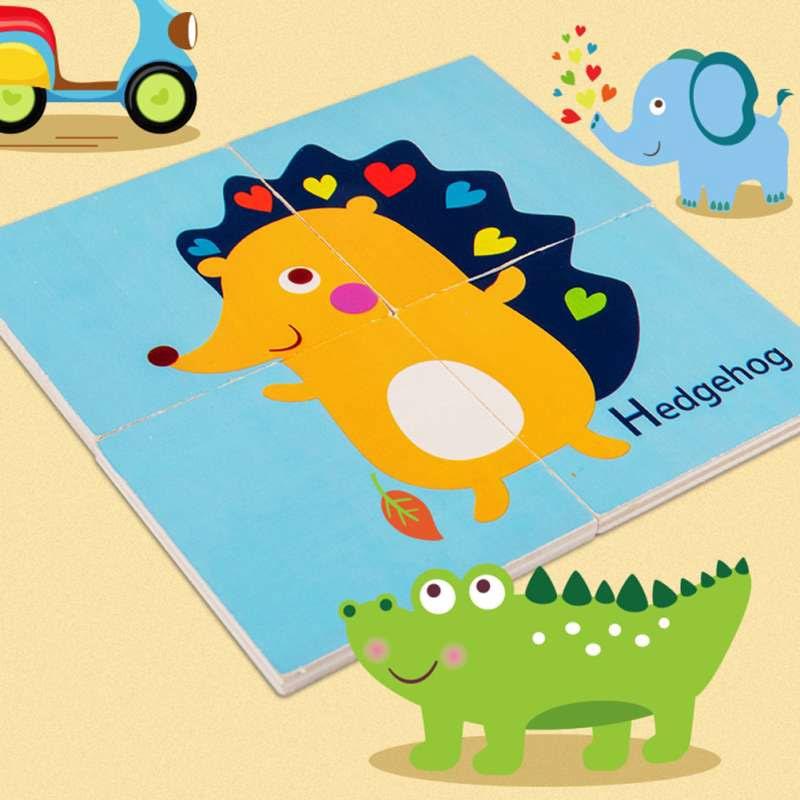 kids wooden jigsaw