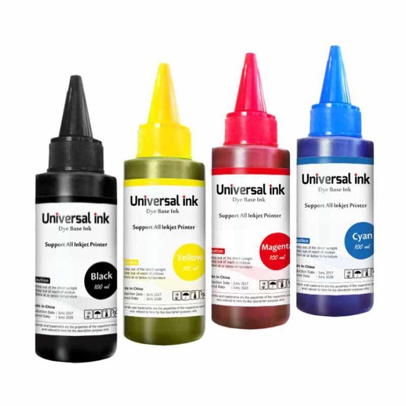 fixprint paket 1 set tinta refill canon epson hp brother universal 100 ml