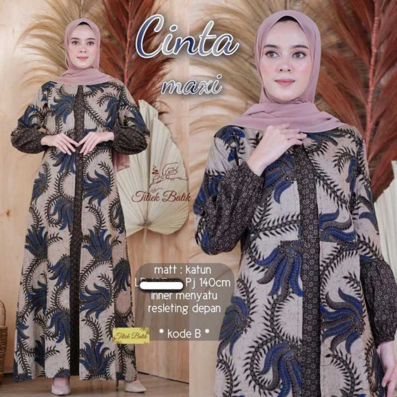 Pola store dress muslimah