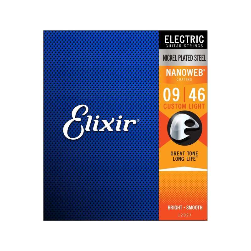 Jual Elixir Strings 12027 Nanoweb Electric Guitar Strings Di