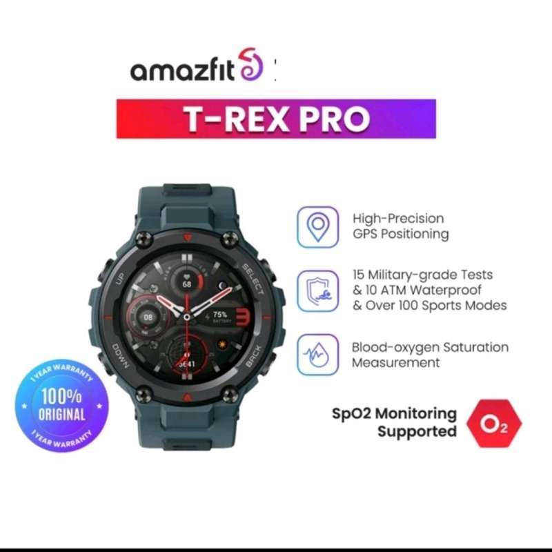 Amazfit t rex pro smart watch with gps clearance