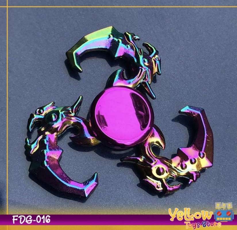 Jual Fidget Spinner Rainbow Metal Death Scythe Besi Metallic fdg 016 Di Seller Toys Family Cengkareng Timur Kota Jakarta Barat Blibli
