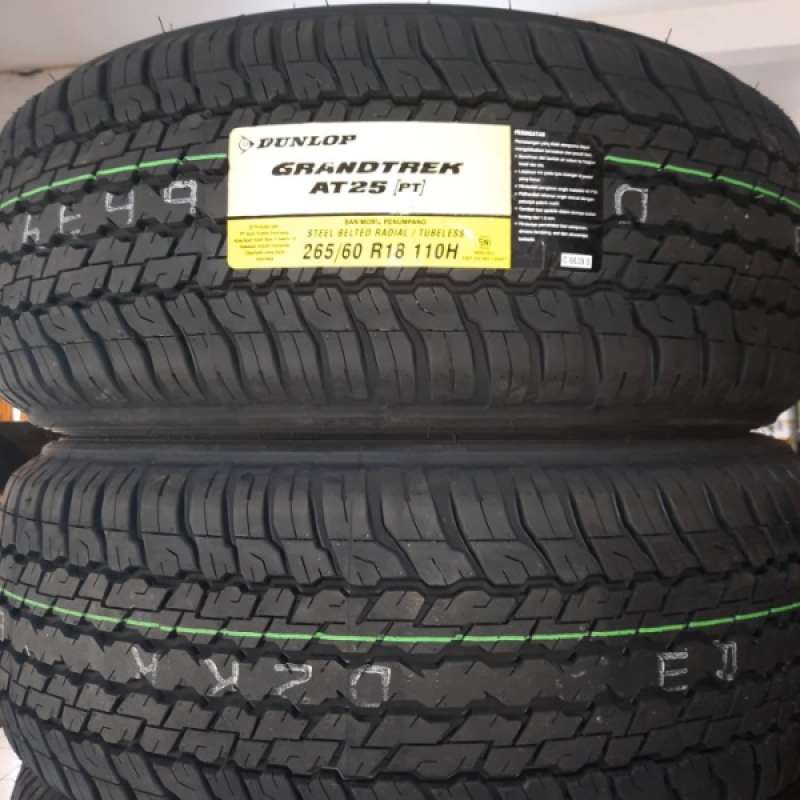 DUNLOP GRANDTREK AT25 265/60R18 18インチ 夏タイヤ 4本 2019年製 