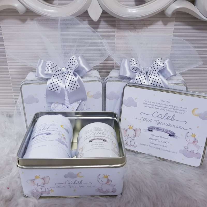 Promo Gratis Ongkir Souvenir Baby One Month Souvenir Ultah Hampers