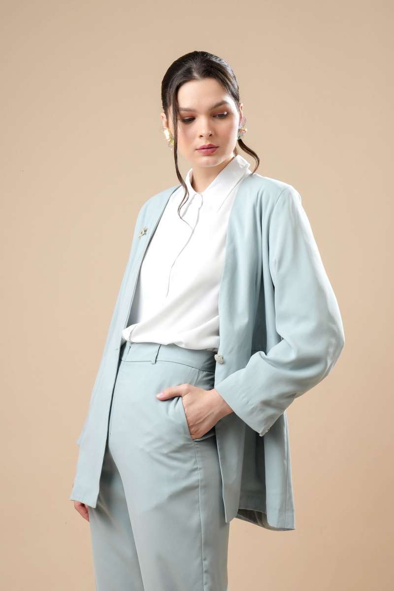 Tiffany on sale blue blazer