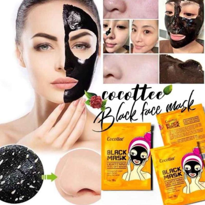 Jual Cocottee Black Cream Masker Pemutih Wajah Kemasan Sachet Online Desember 2020 Blibli